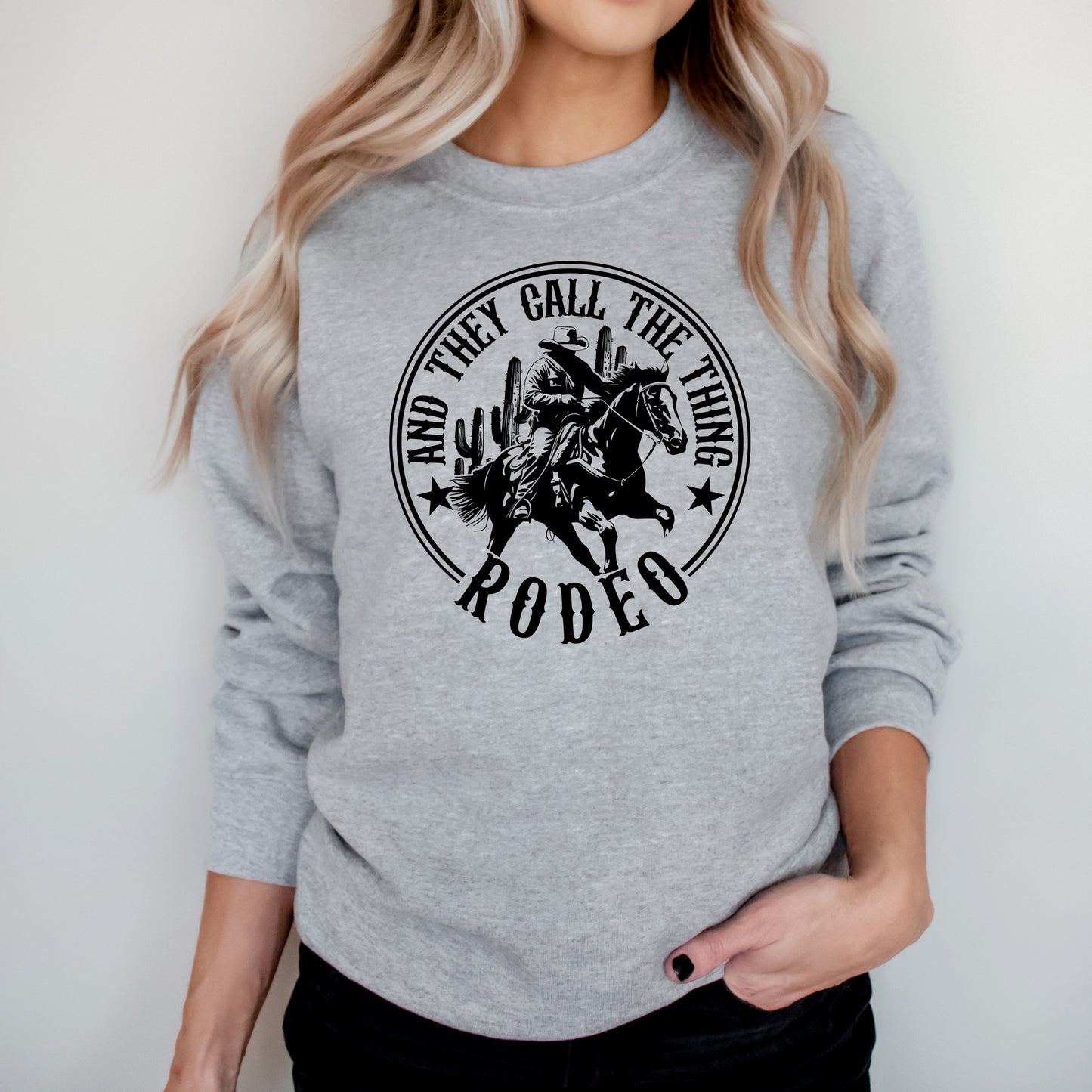 Call The Thing Rodeo Circle | Sweatshirt