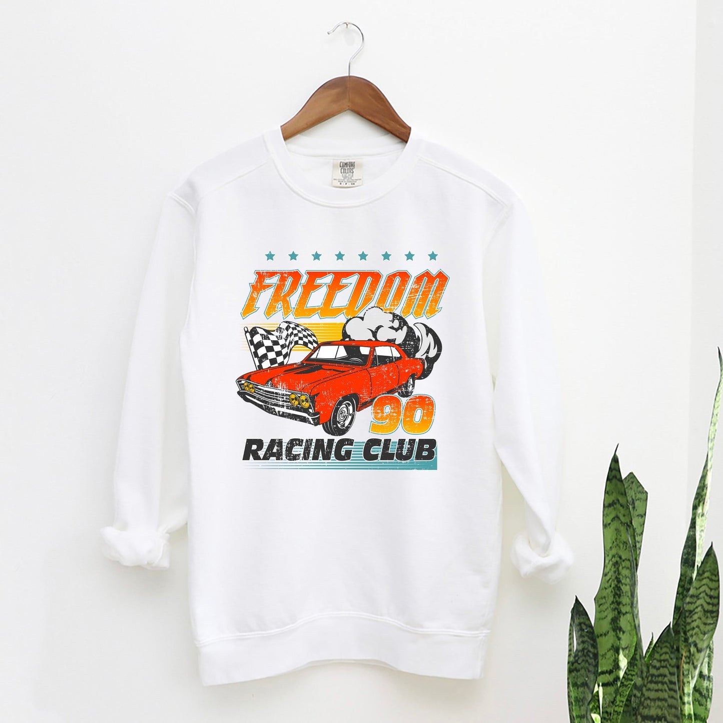 Freedom Racing Club | Garment Dyed Sweatshirt
