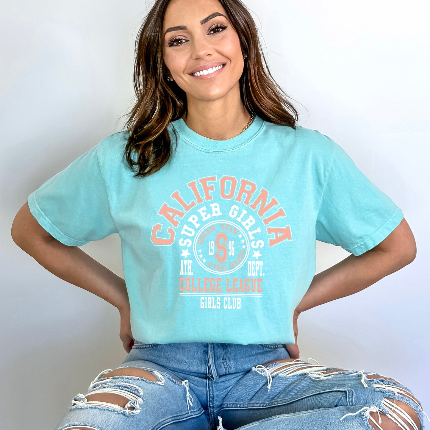 California Girls Club | Garment Dyed Short Sleeve Tee