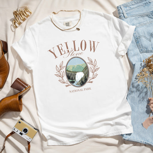 Yellowstone Park Grunge | Garment Dyed Tee