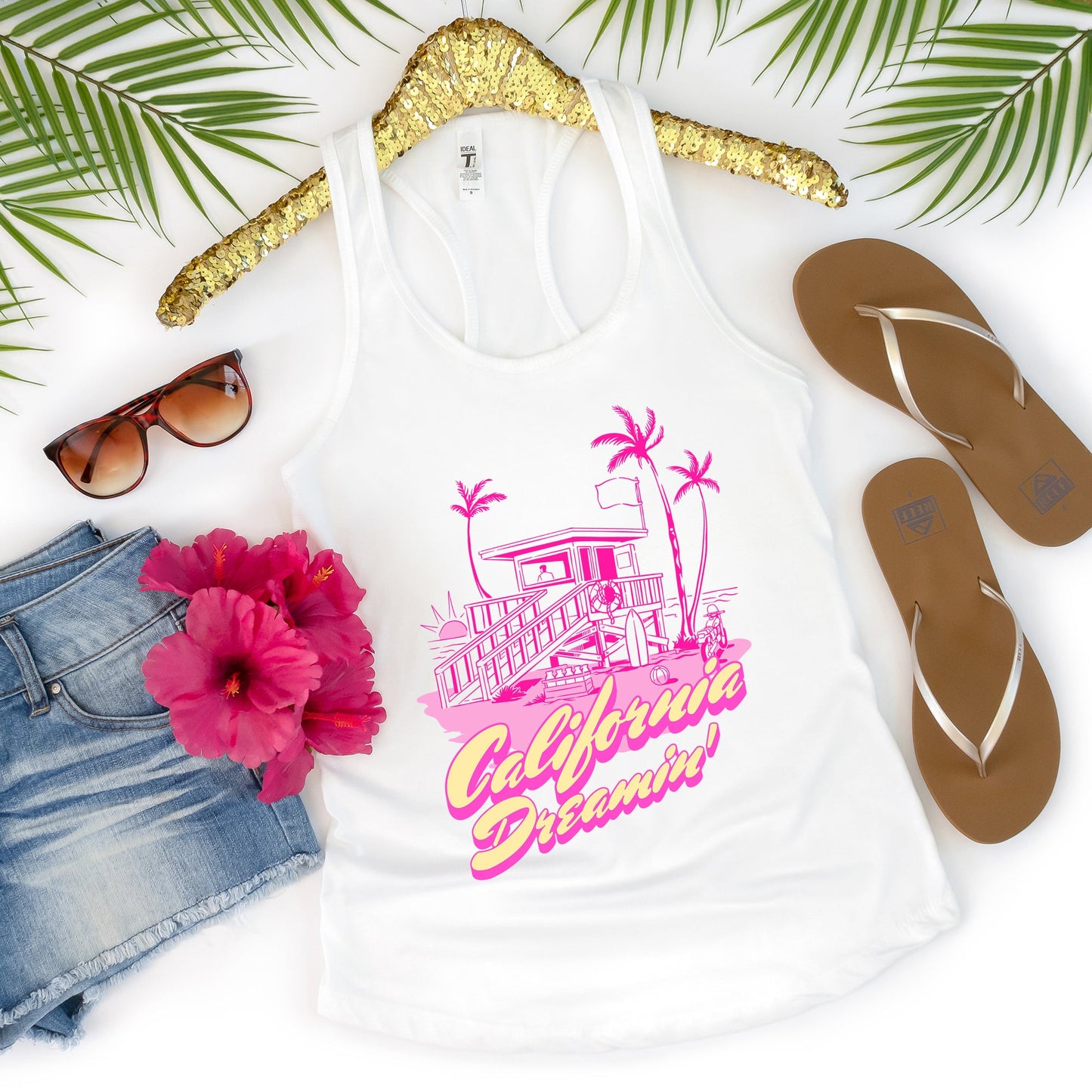 California Dreamin'|  Racerback Tank