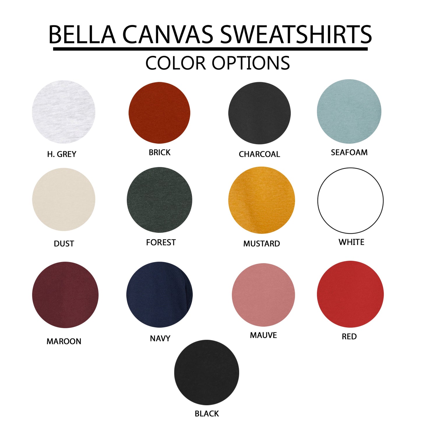 Cozy Vibes Bold | Bella Canvas Sweatshirt