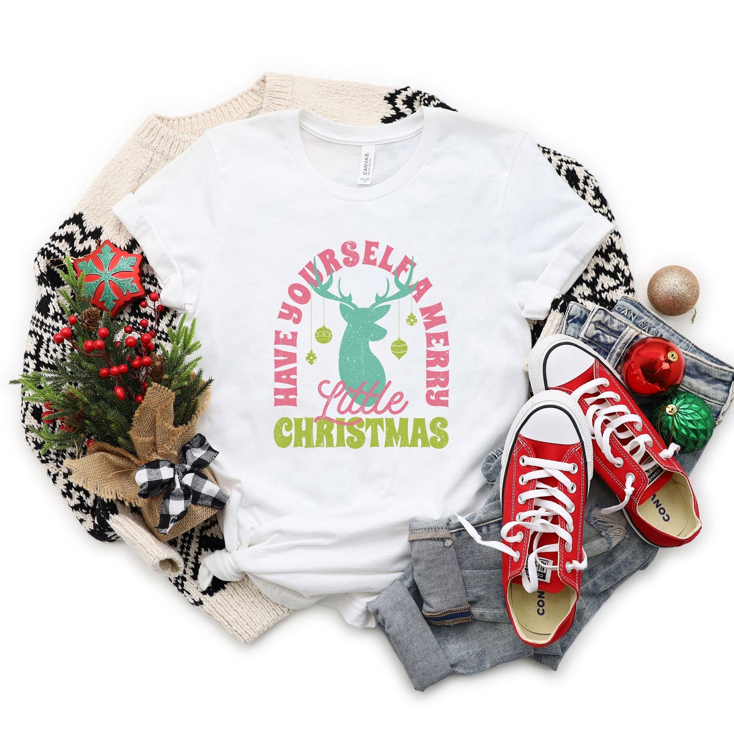 Have Yourself a Merry Little Christmas | Short Sleeve Crew neck