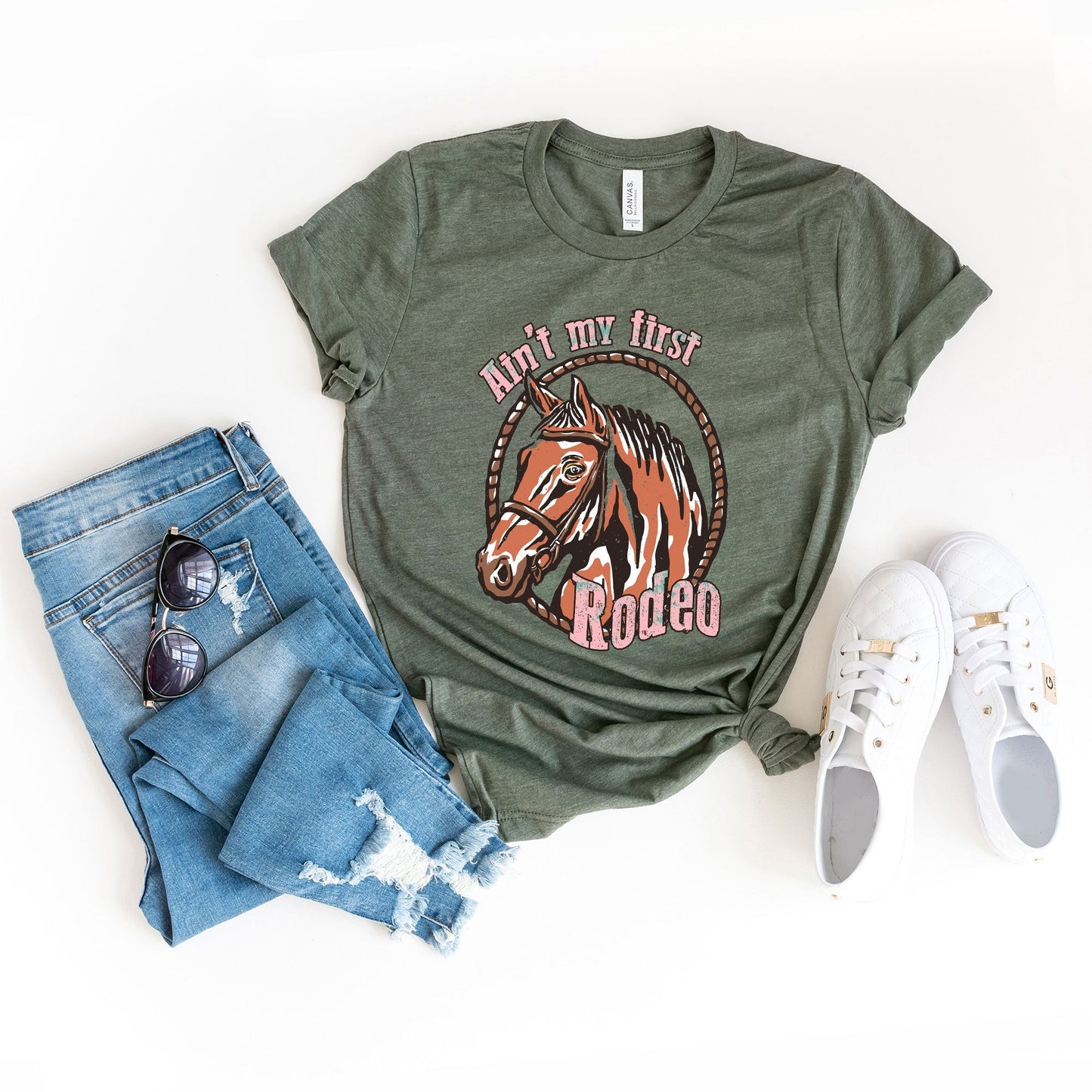 Ain't My First Rodeo Horse | Short Sleeve Crew Neck