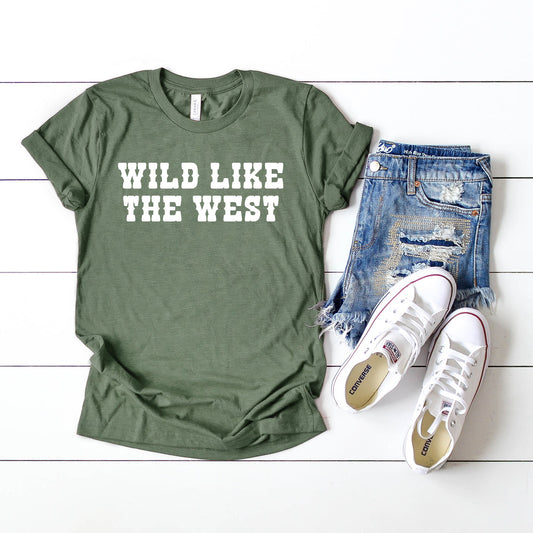 Wild Like The West | Short Sleeve Crew Neck