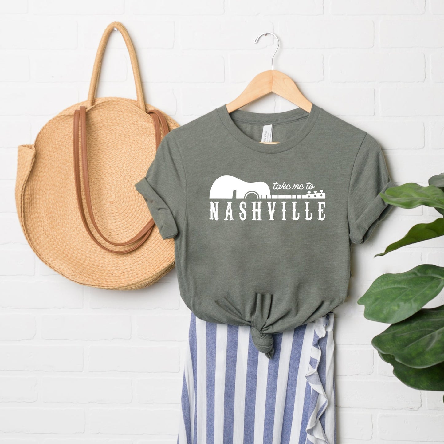 Take me to Nashville | Short Sleeve Crew Neck