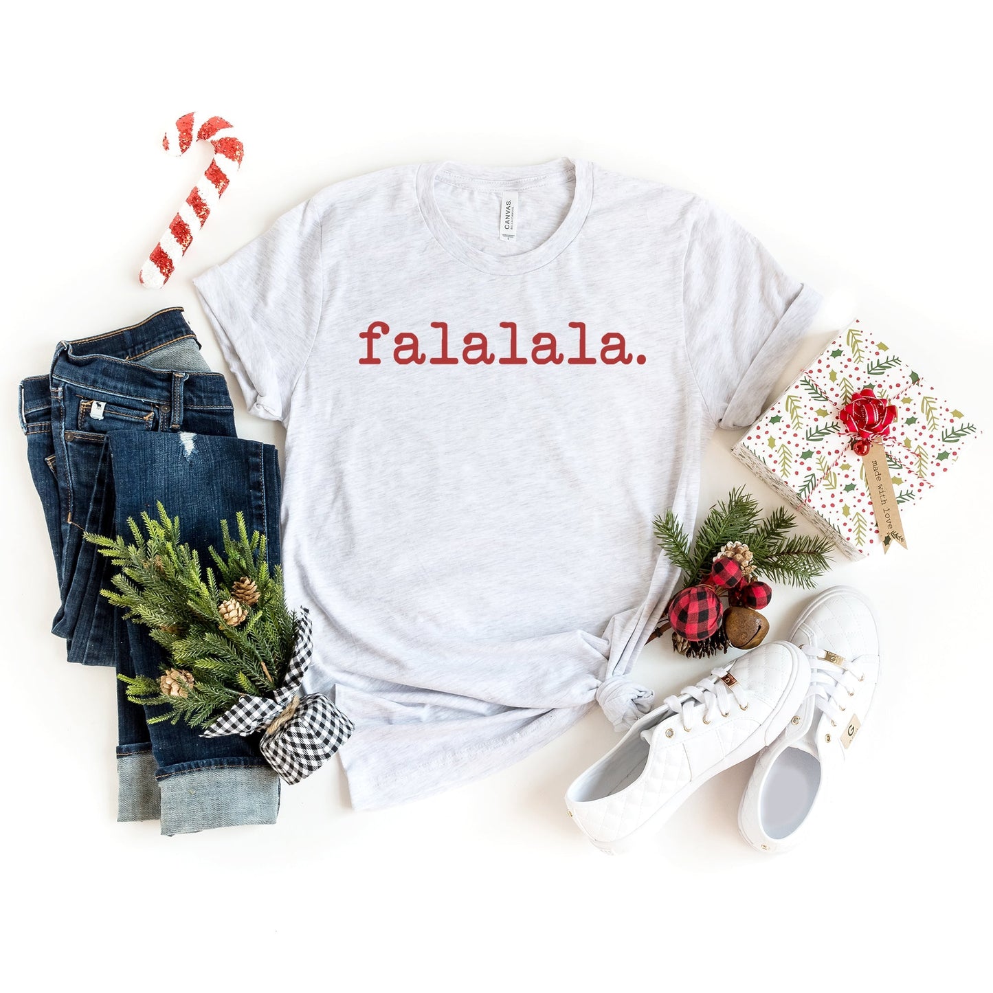 Falalala - Typewriter | Short Sleeve Crew Neck