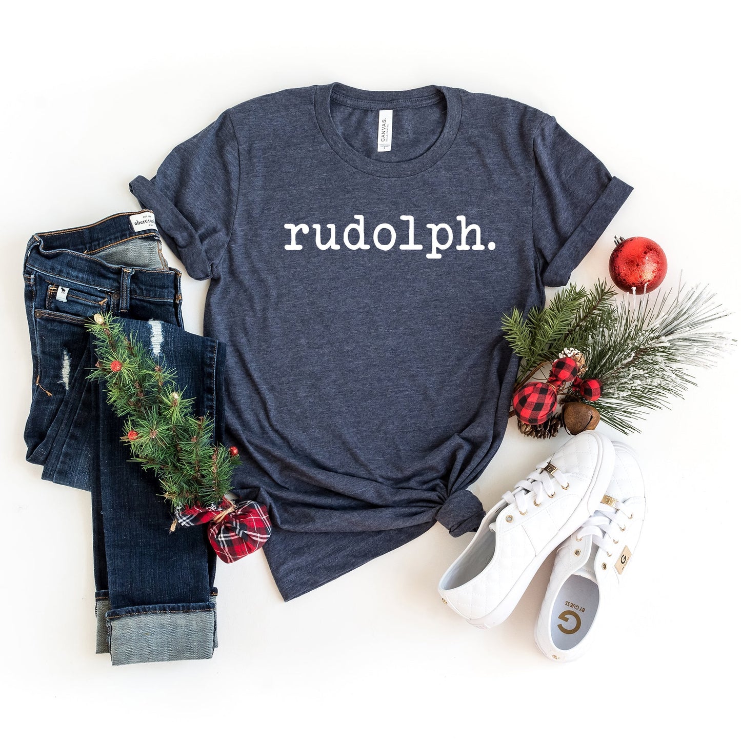 Rudolph - Typewriter | Short Sleeve Crew Neck