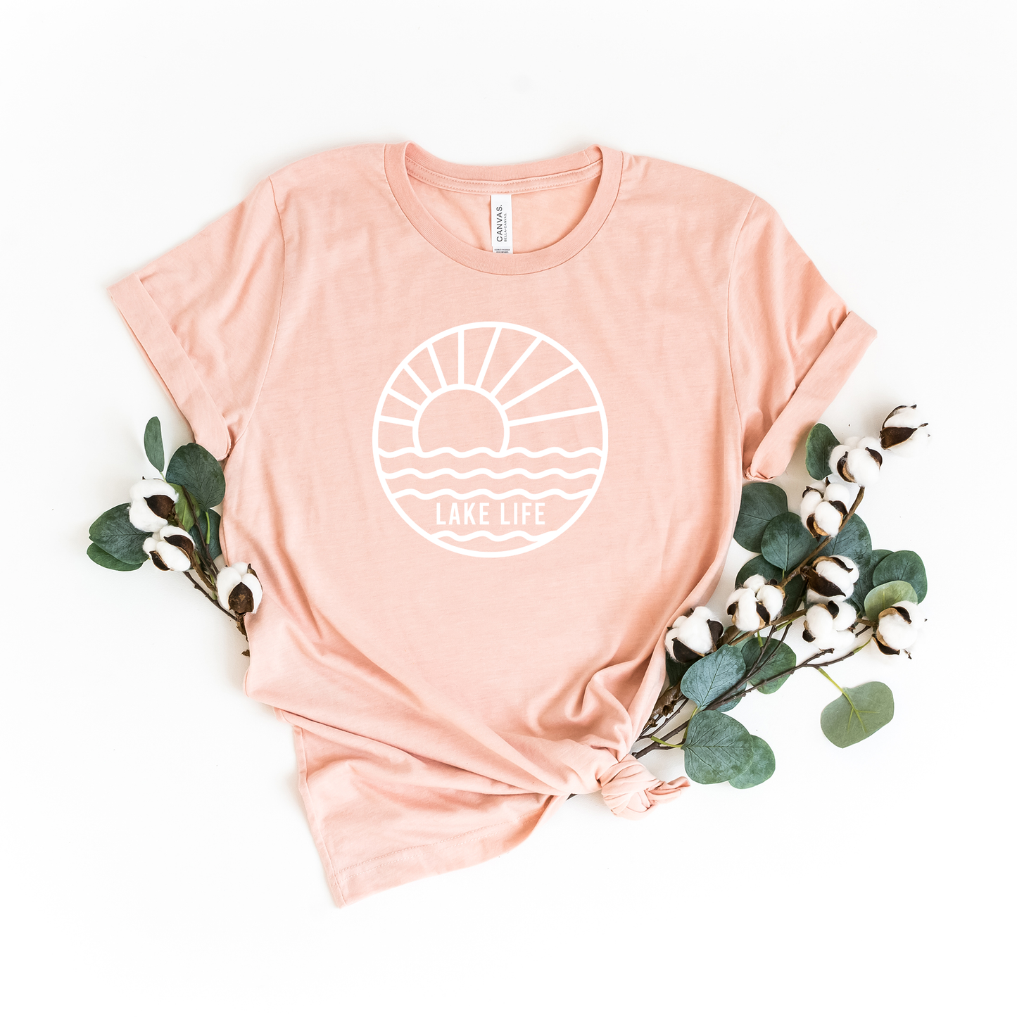 Lake Life Circle | Short Sleeve Crew Neck