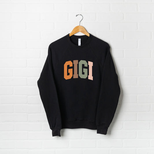 Gigi Colorful | Bella Canvas Sweatshirt