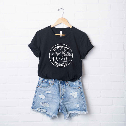 Adventure Awaits | Short Sleeve Crew Neck