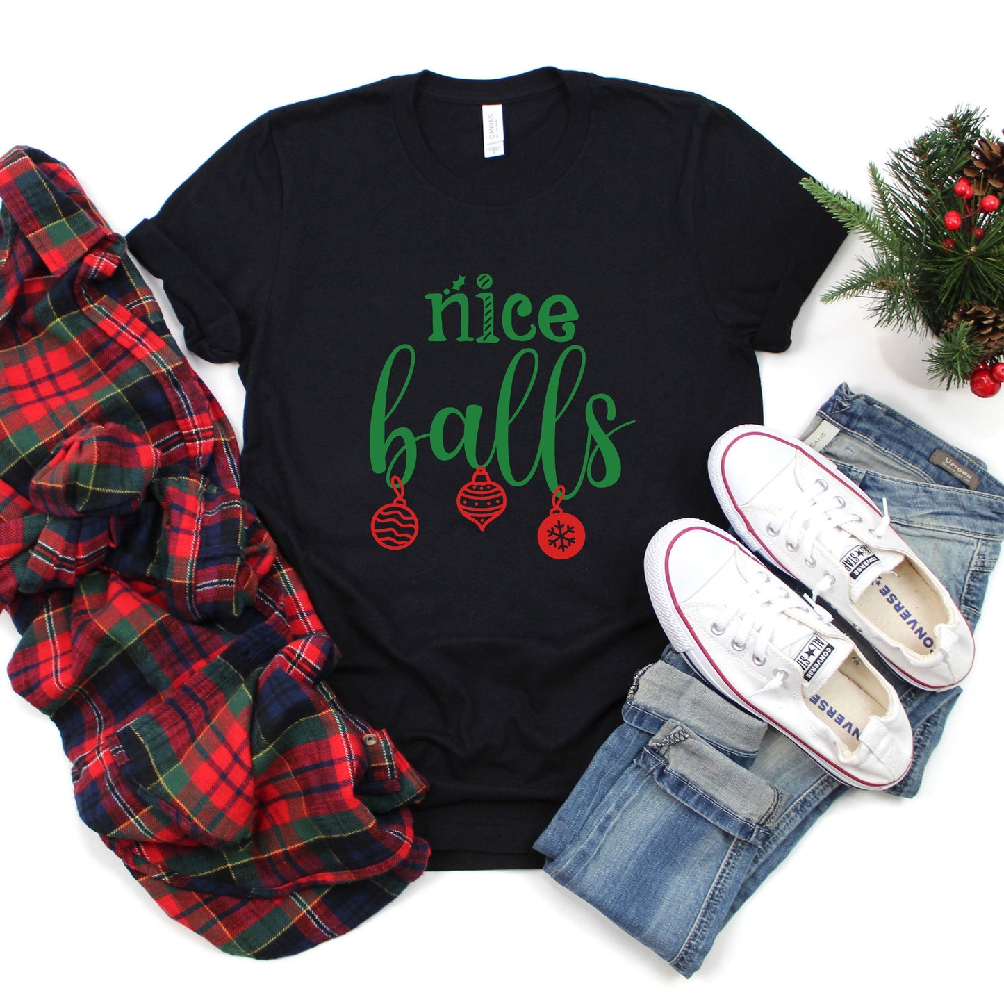 Nice Balls | Short Sleeve Crew Neck