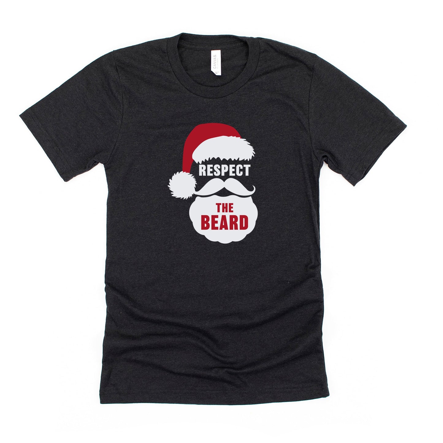 Respect The Beard Santa | Short Sleeve Crew Neck