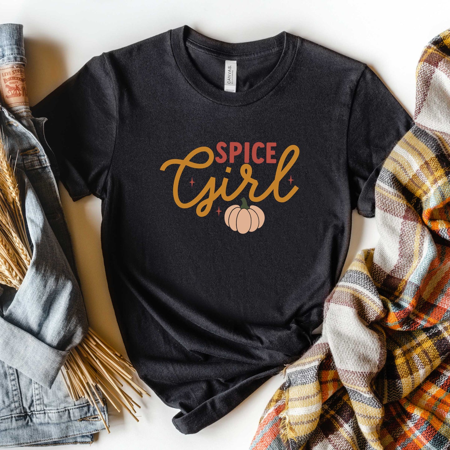 Spice Girl Pumpkin | Short Sleeve Crew Neck
