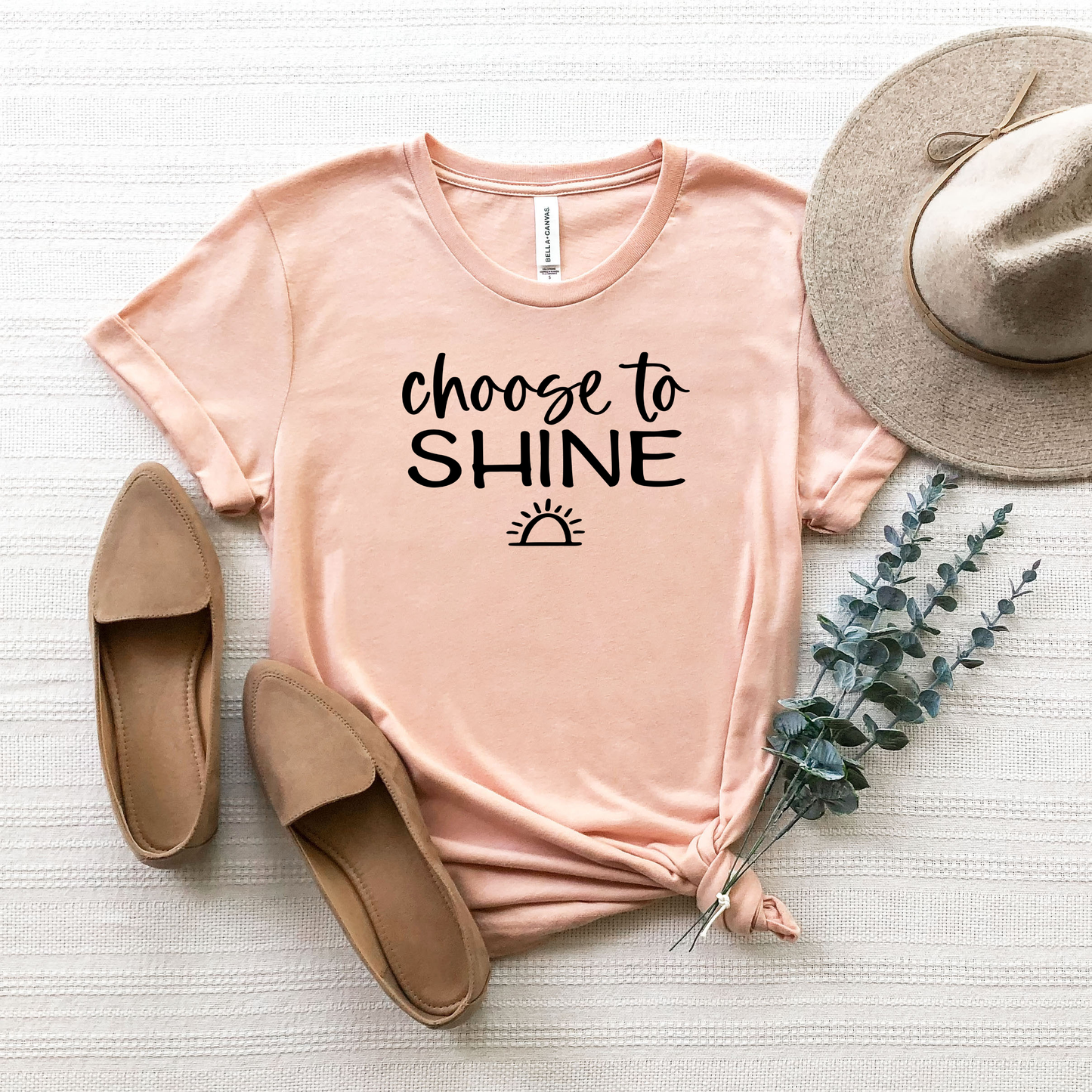 Choose To Shine | Short Sleeve Crew Neck