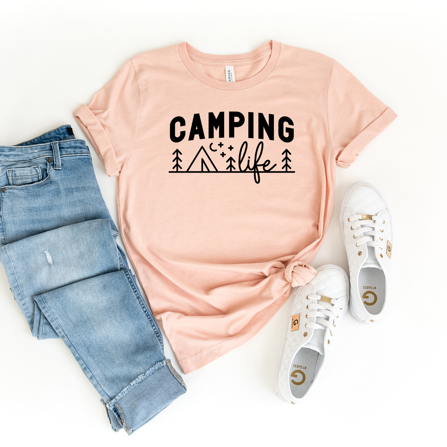 Camping Life | Short Sleeve Crew Neck