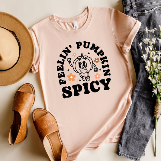 Spicy Pumpkin | Short Sleeve Crew Neck