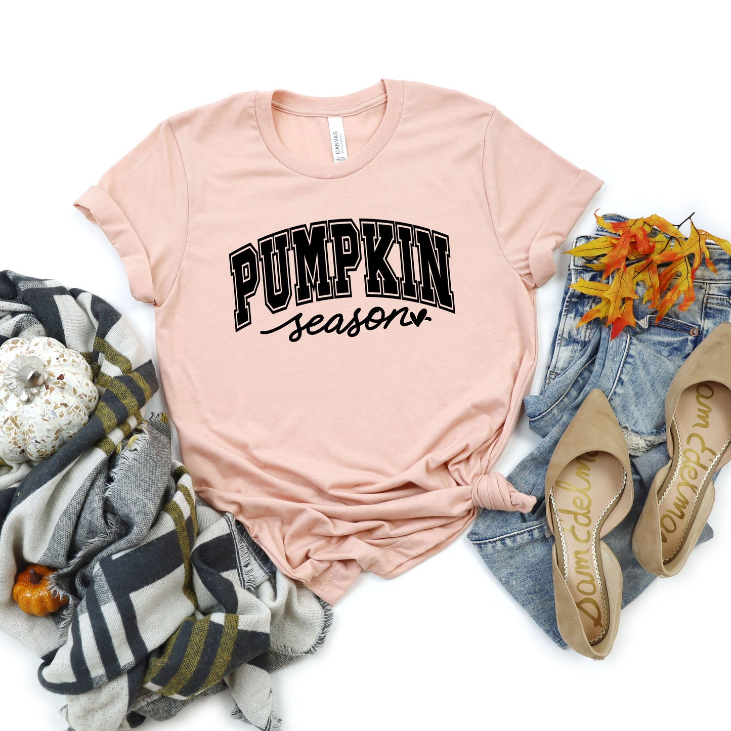 Pumpkin Season Bold | Short Sleeve Crew Neck