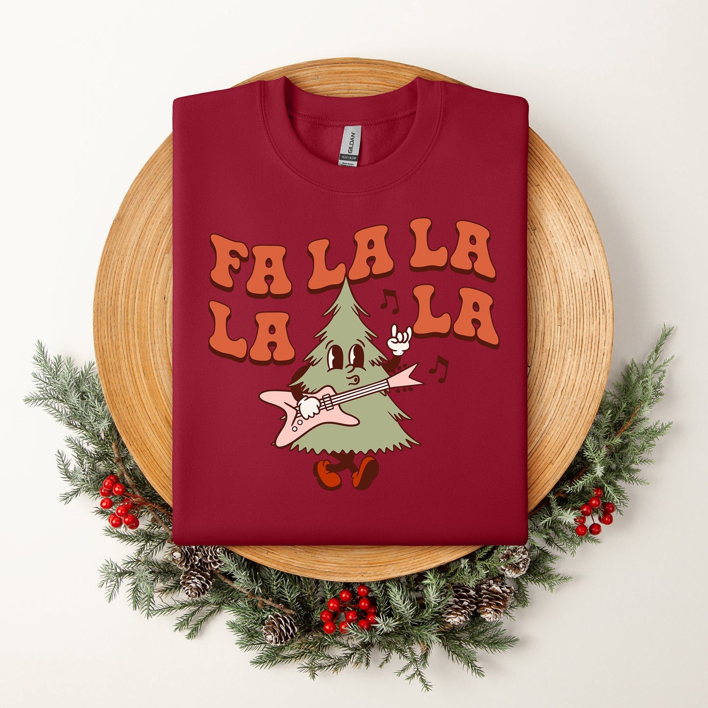 Fa La La Rockin Tree | Sweatshirt