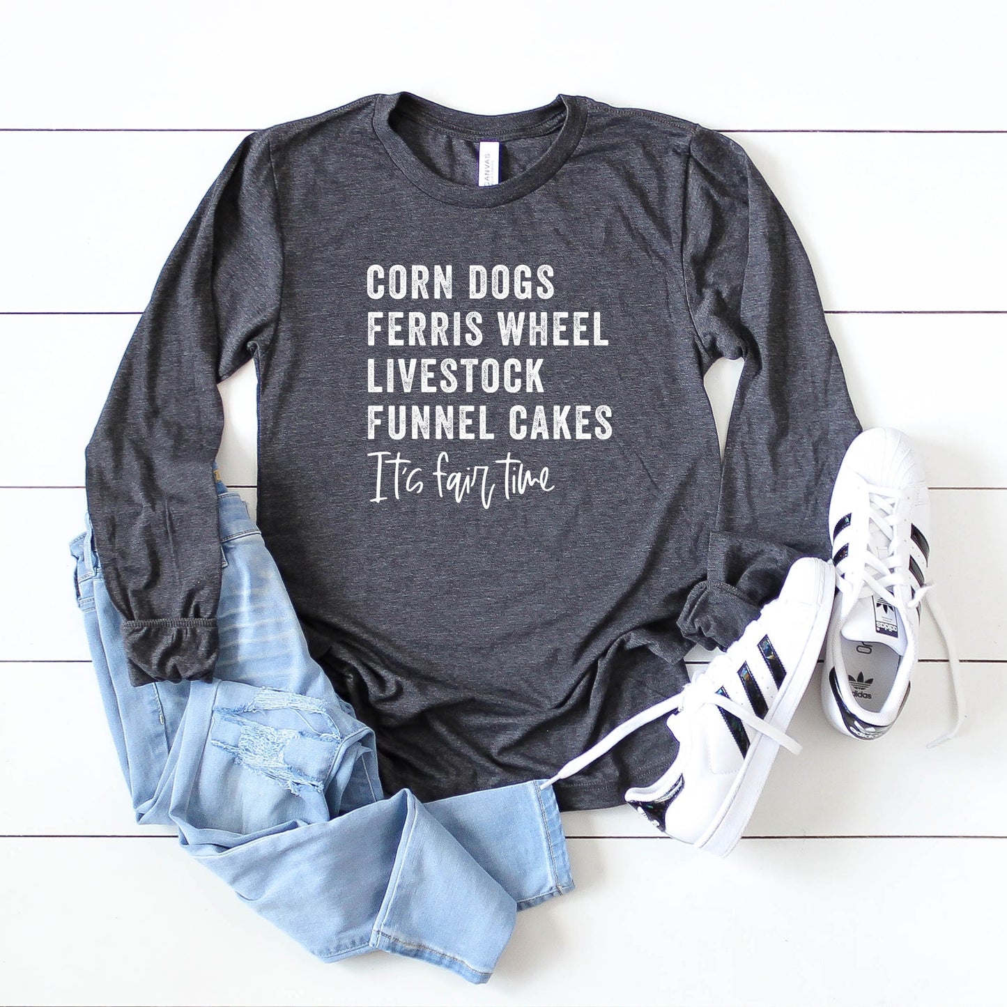 It's Fair Time | Long Sleeve Crew Neck