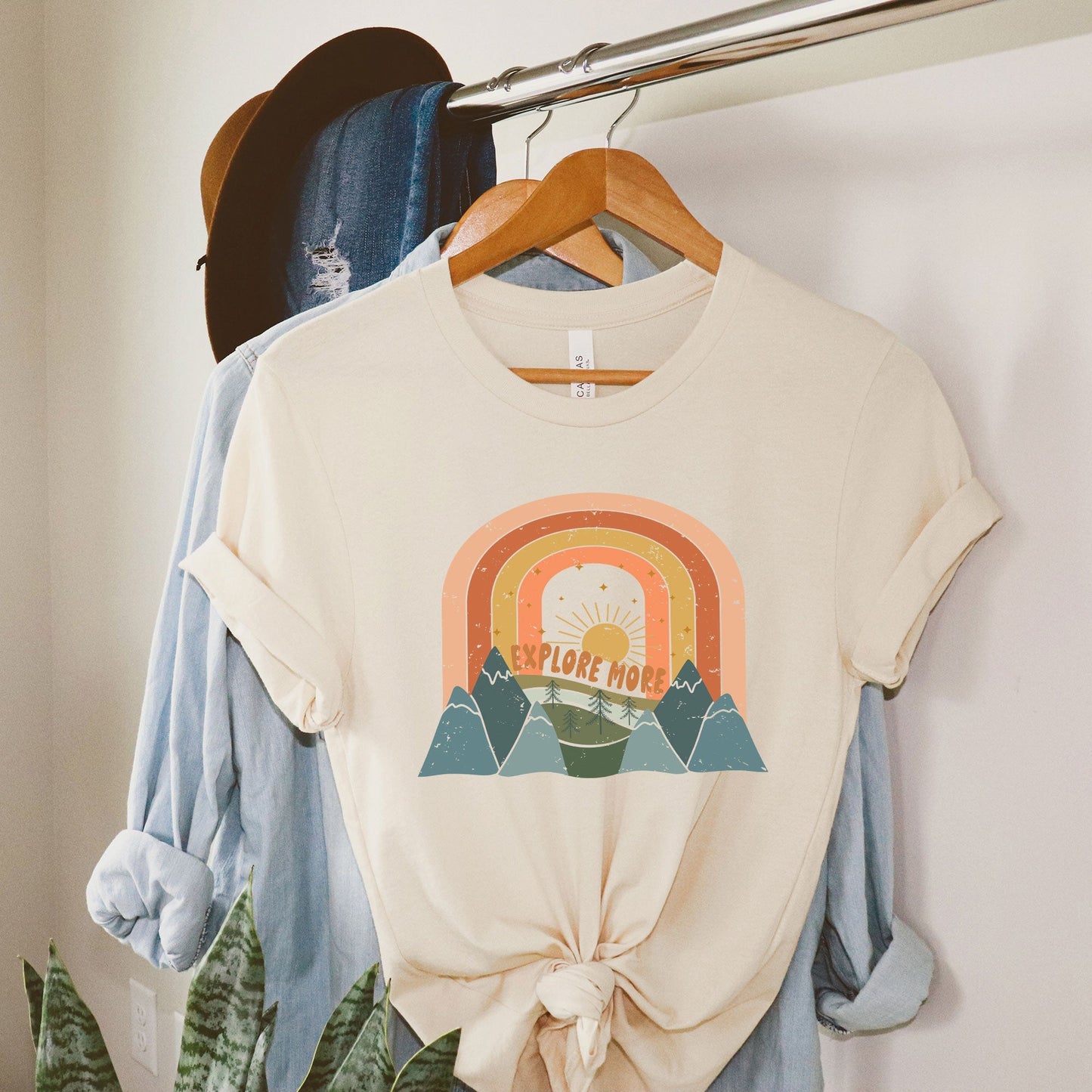 Boho Explore More | Short Sleeve Crew Neck