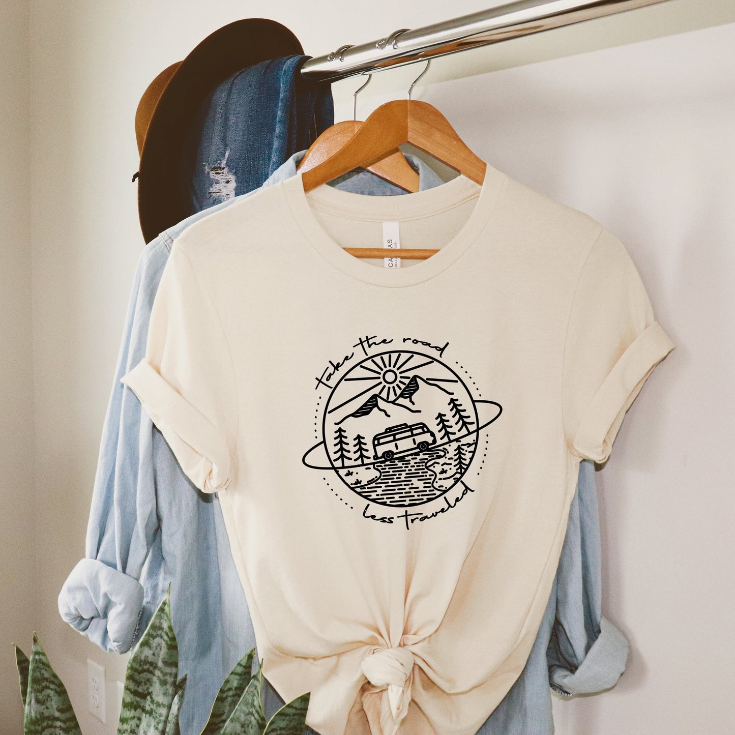 Take The Road Less Traveled | Short Sleeve Crew Neck
