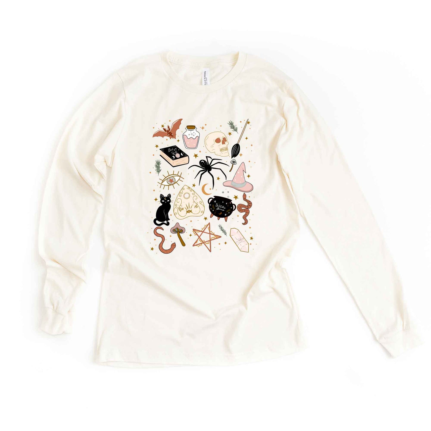 Halloween Doodles |  Long Sleeve Crew Neck