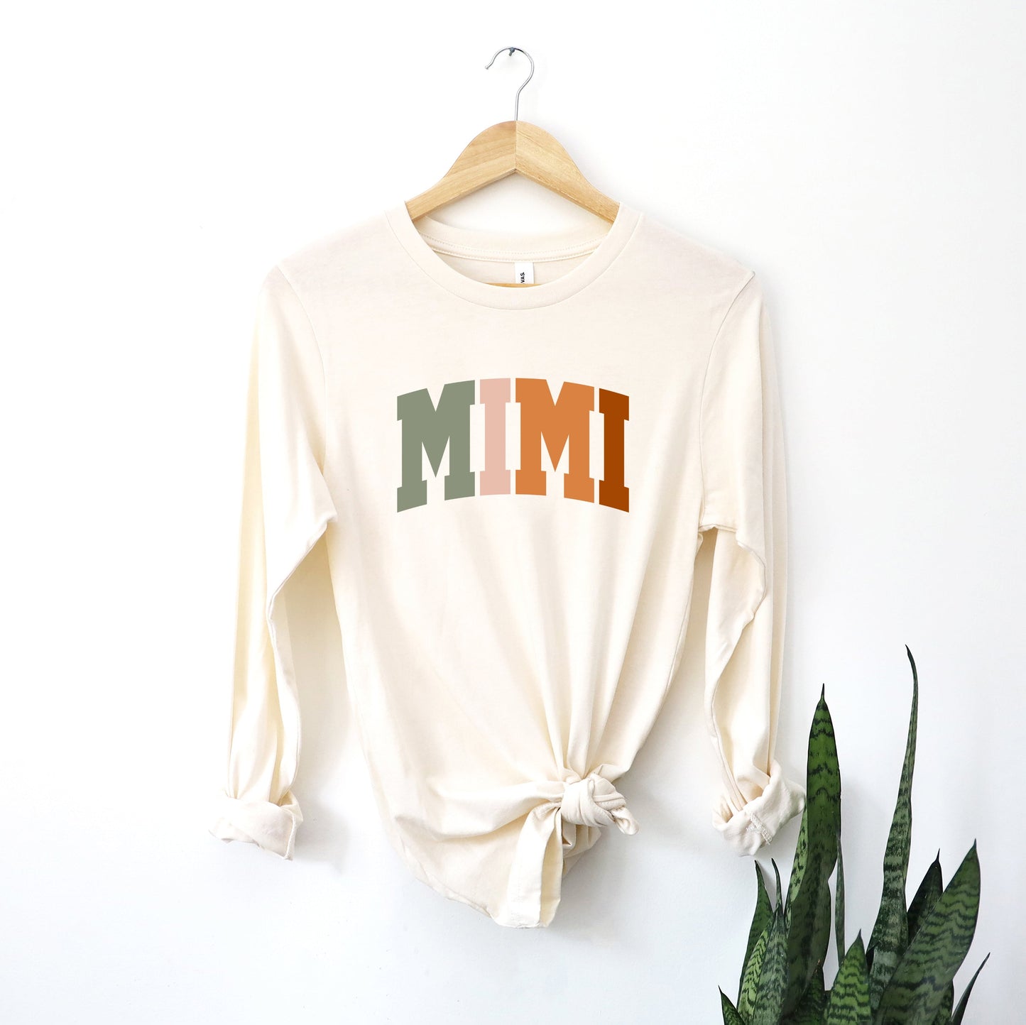 Mimi Colorful | Long Sleeve Crew Neck