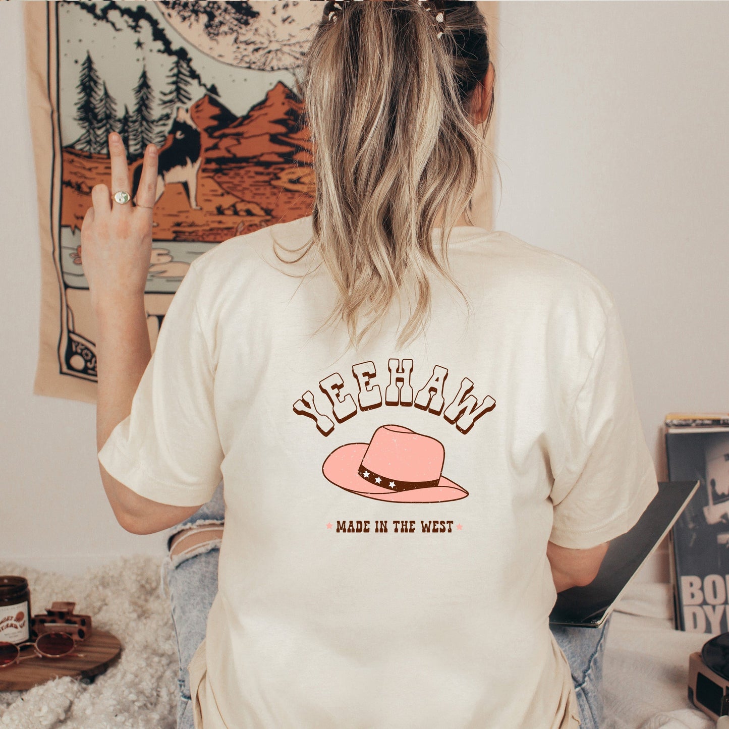 Yeehaw Made In The West | Short Sleeve Crew Neck