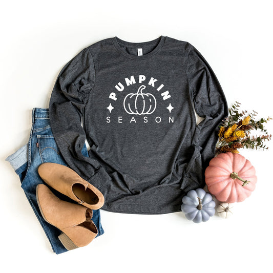 Pumpkin Season Pumpkin | Long Sleeve Crew Neck