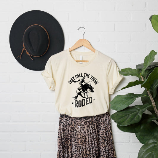 Call the Thing Rodeo Stars | Short Sleeve Crewneck