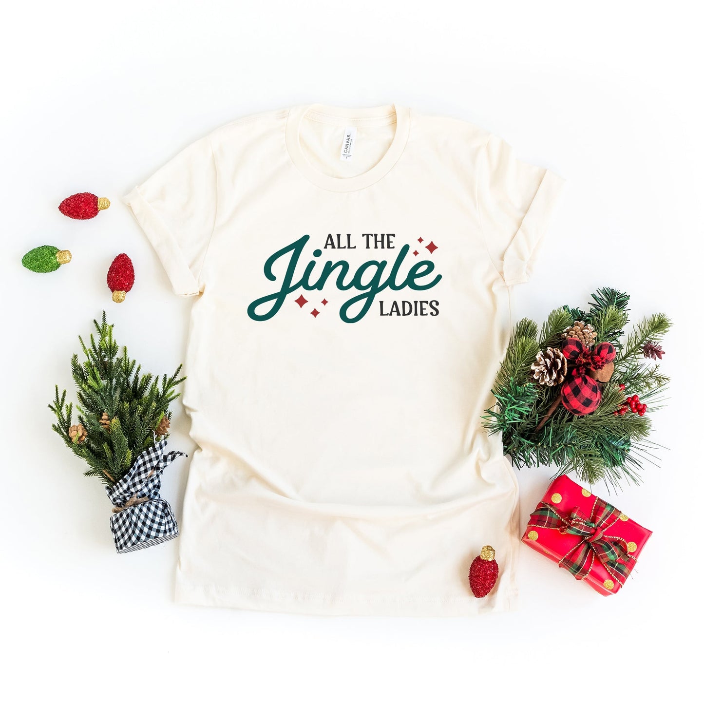 Jingle Ladies | Short Sleeve Crew Neck