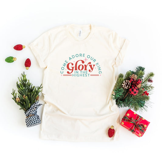 Glory In The Highest Retro | Short Sleeve Crew Neck