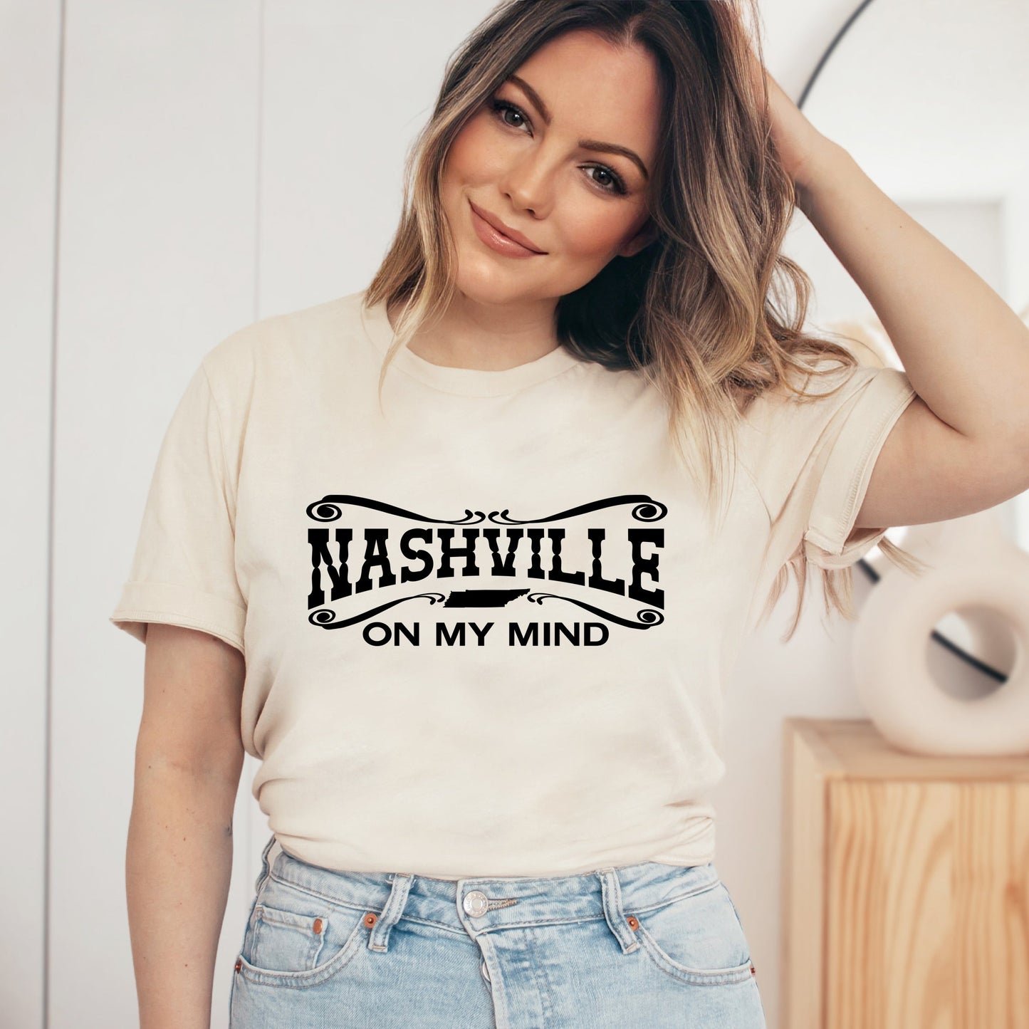 Nashville On My Mind | Short Sleeve Crew Neck