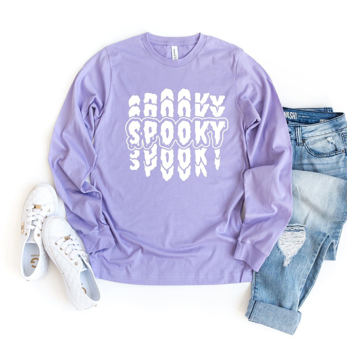 Halloween Spooky | Long Sleeve Crew Neck
