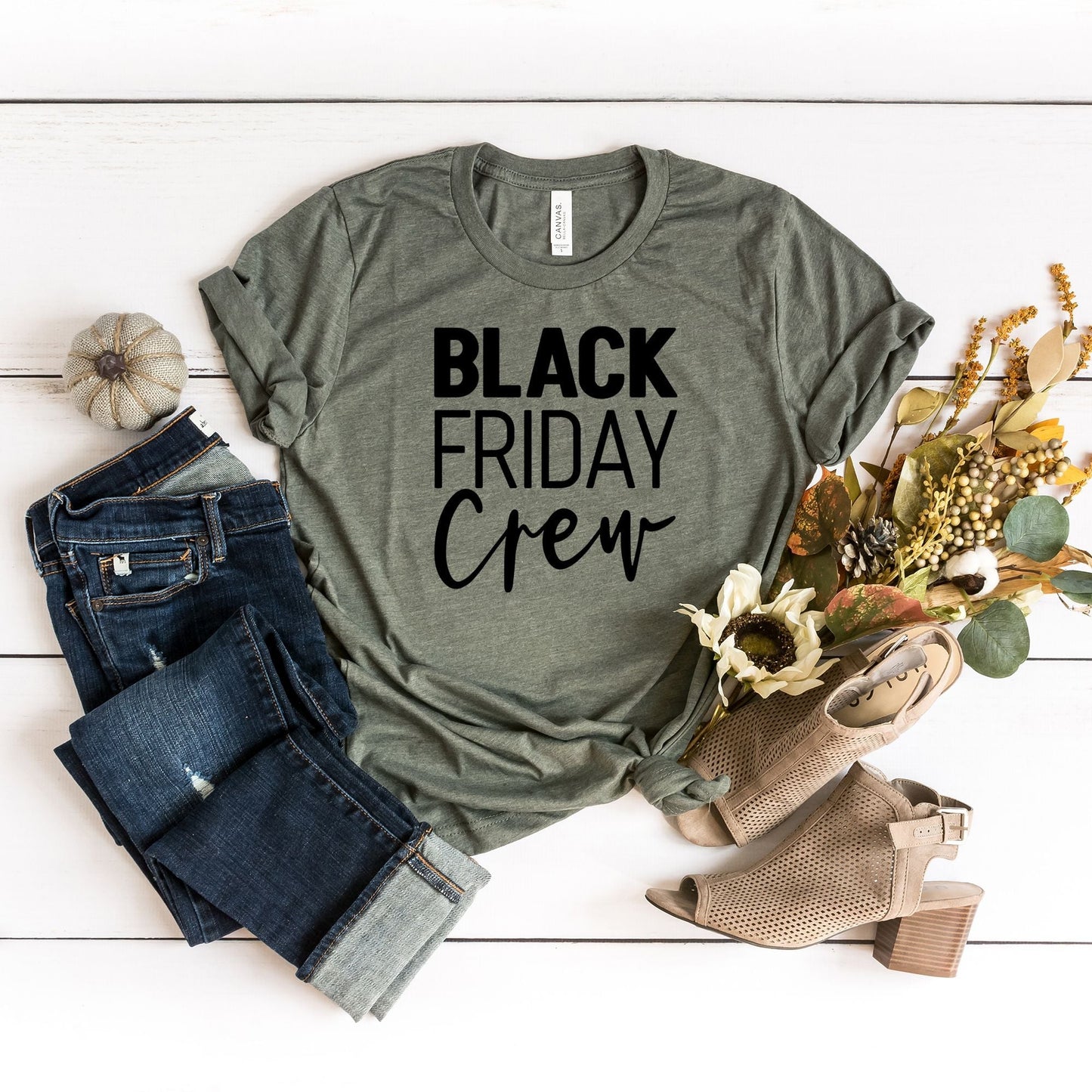 Black Friday Crew | Short Sleeve Crew Neck