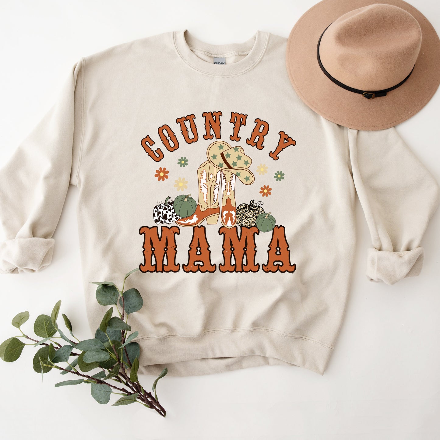 Country Mama Boots | Sweatshirt