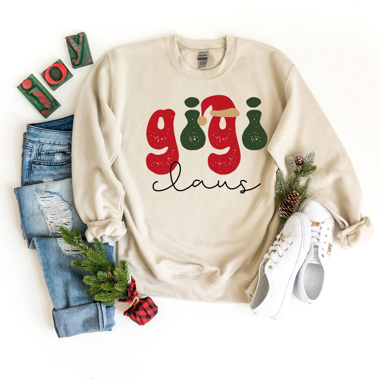 Gigi Claus Hat |Sweatshirt
