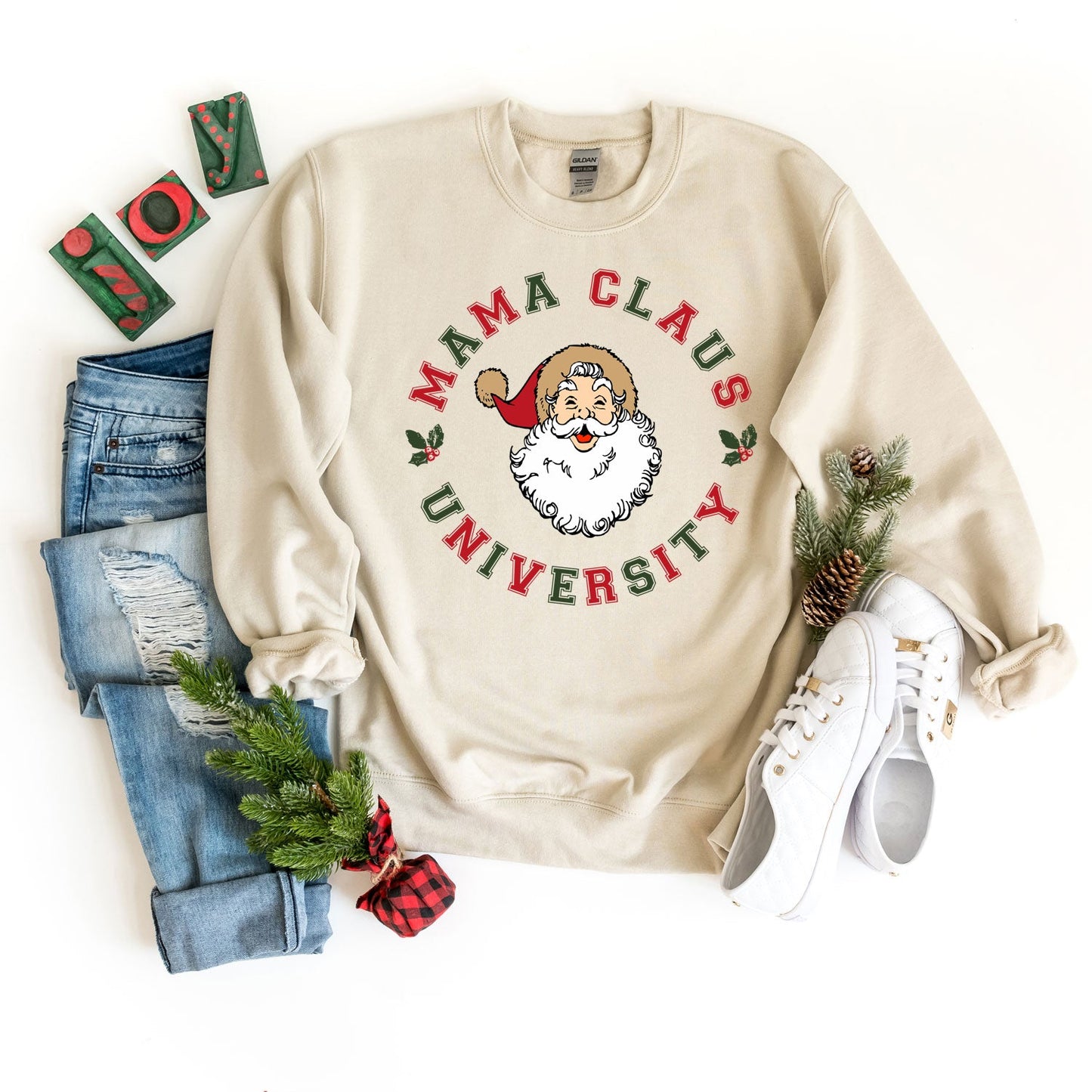 Mama Claus Circle |Sweatshirt