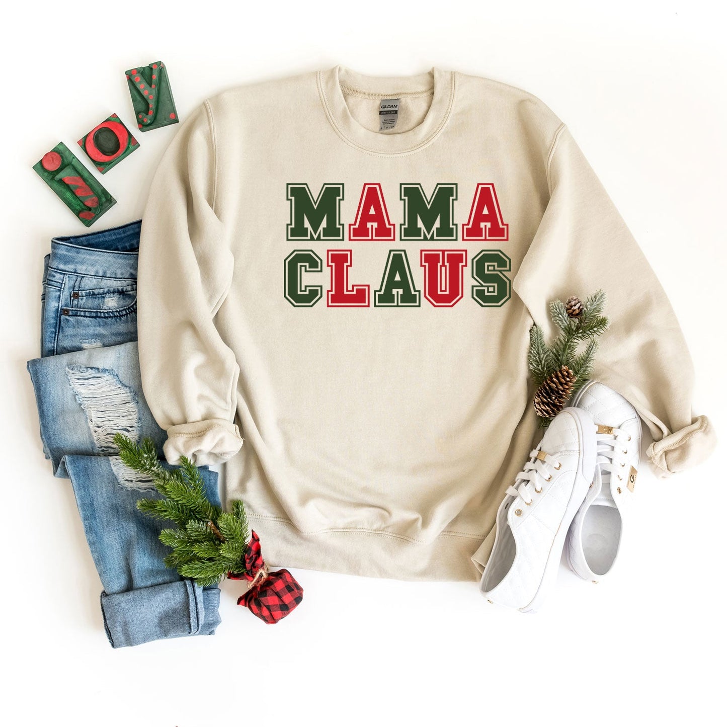 Mama Claus Colorful |Sweatshirt