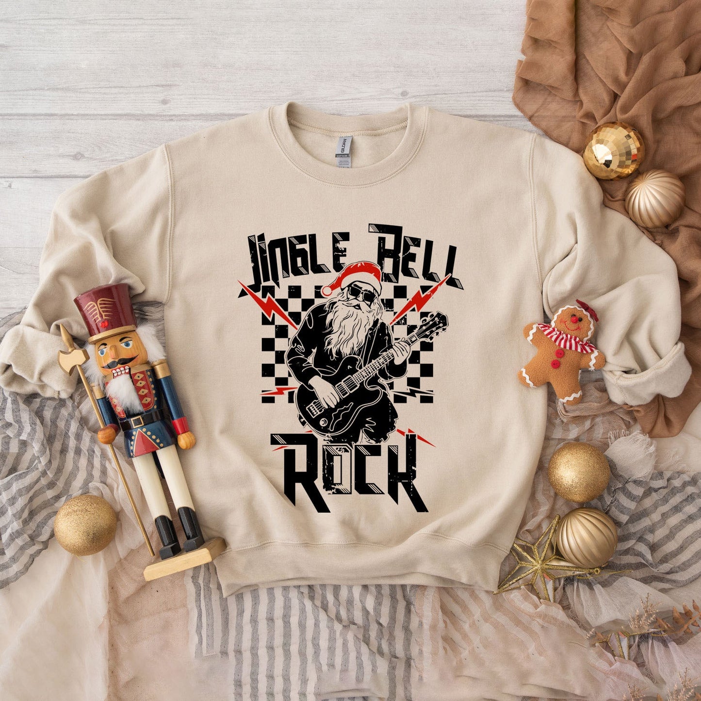 Jingle Bell Rock Santa | Sweatshirt