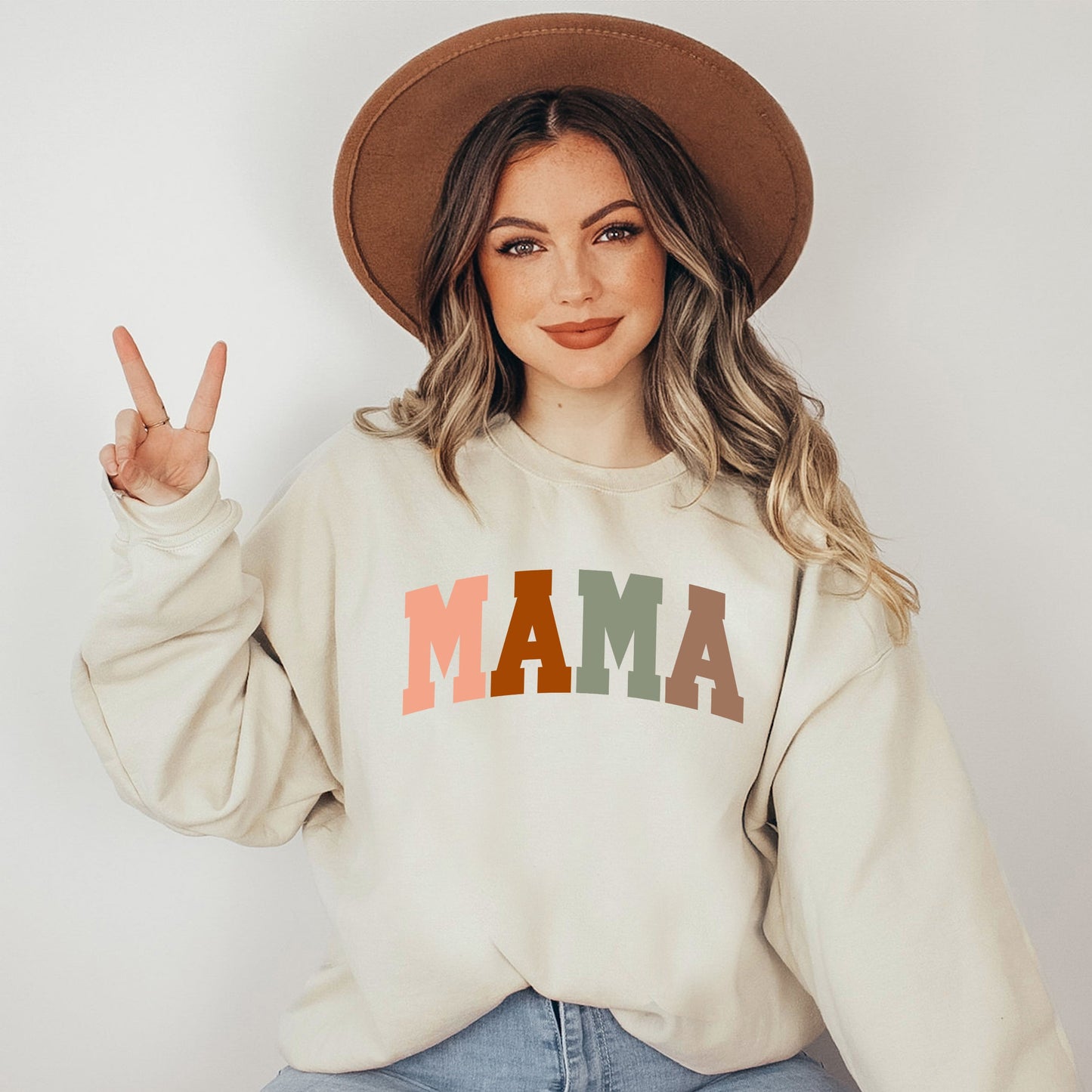Mama Block Colorful | Sweatshirt