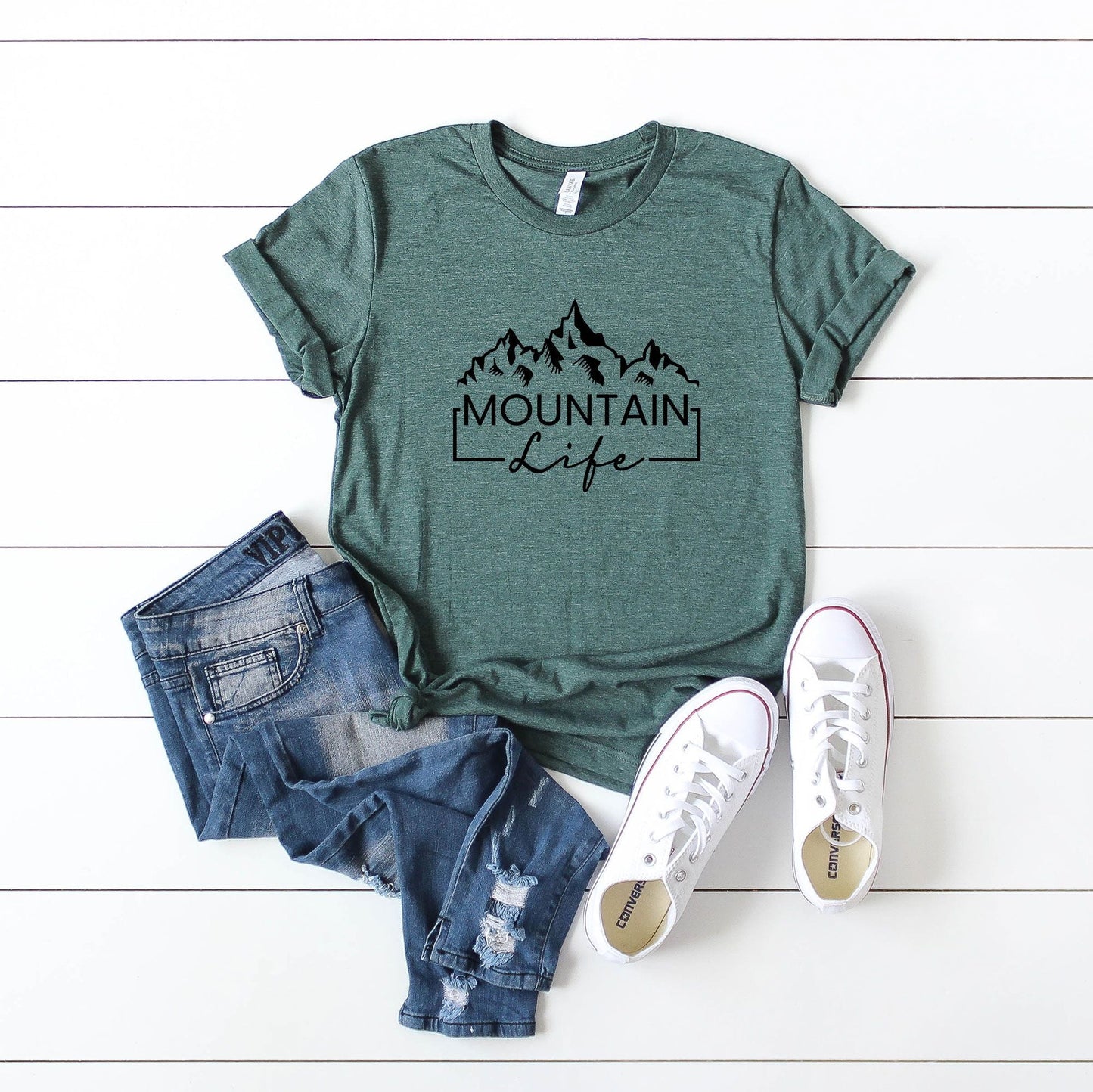 Mountain Life | Short Sleeve Crew Neck