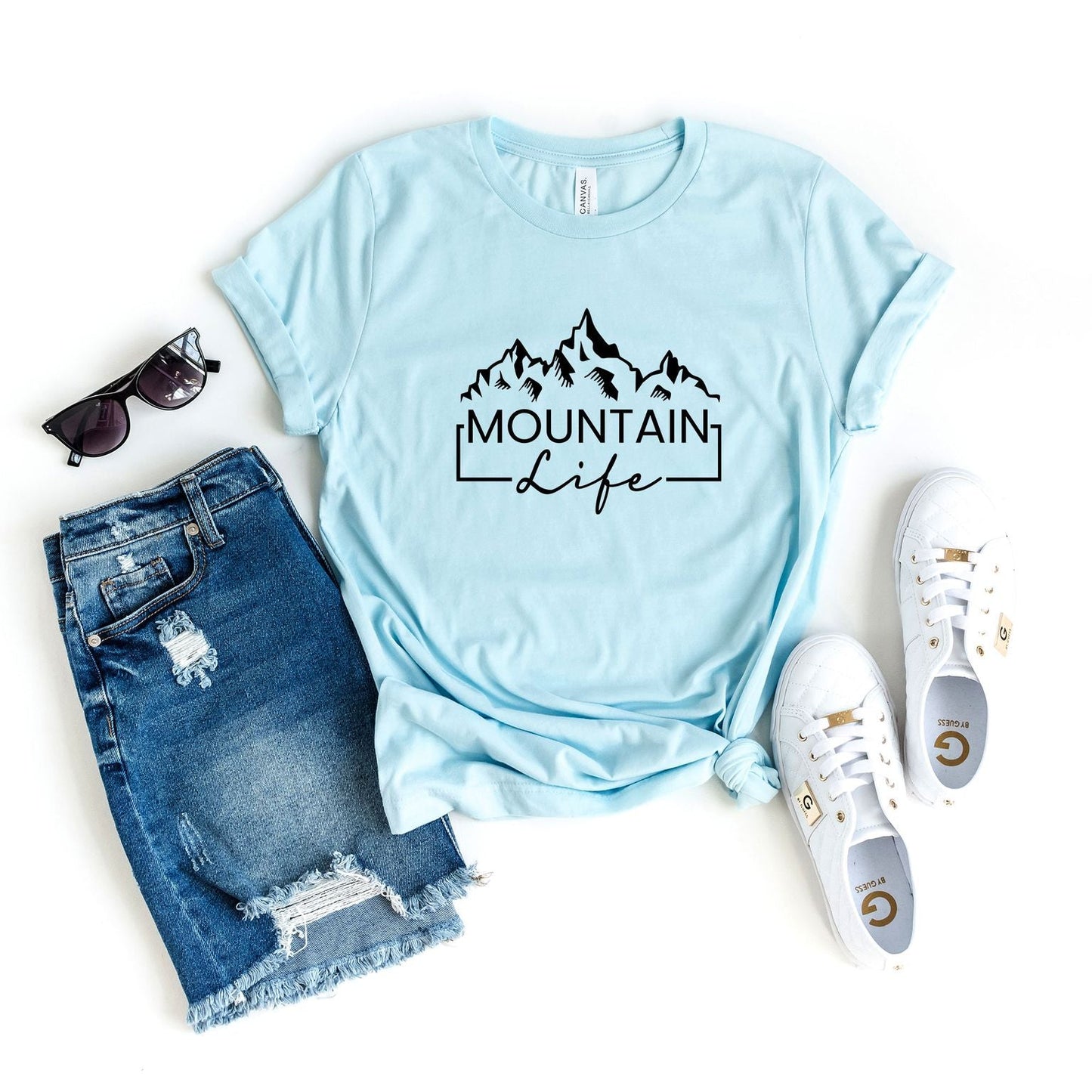 Mountain Life | Short Sleeve Crew Neck