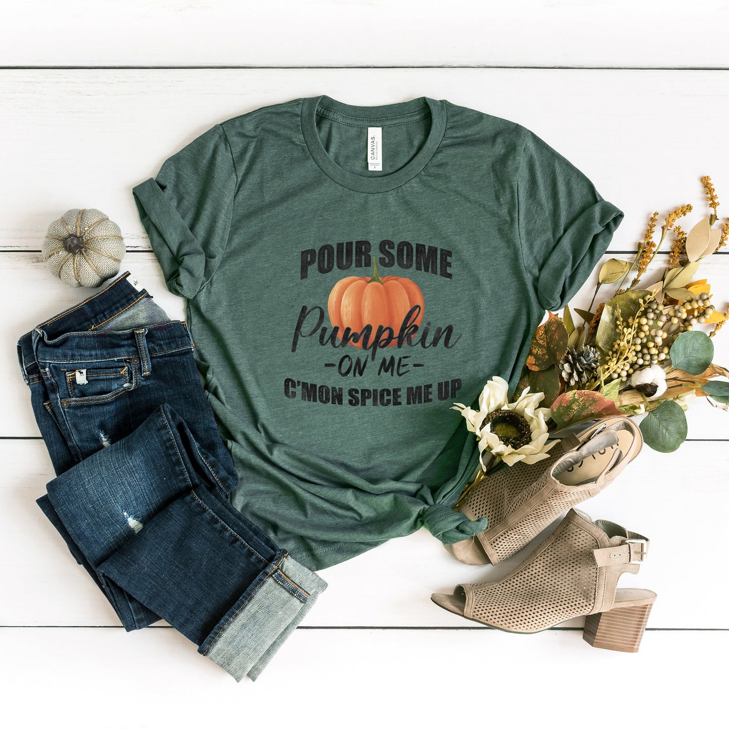 Pour Some Pumpkin | Short Sleeve Crewneck