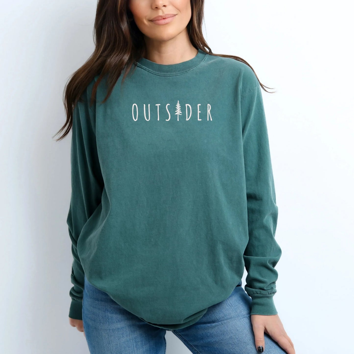 Outsider Tree | Garment Dyed Long Sleeve