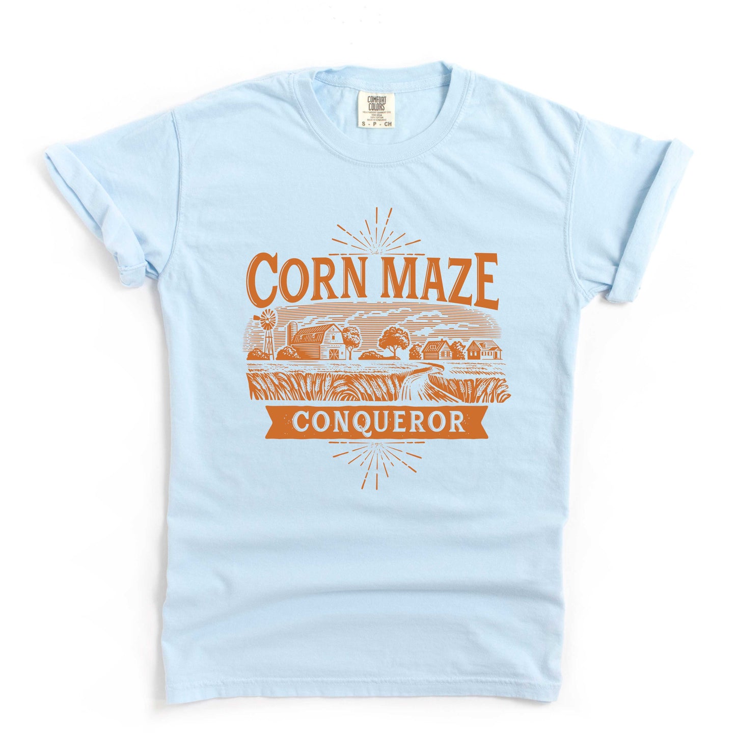 Corn Maze Conqueror | Garment Dyed Tee