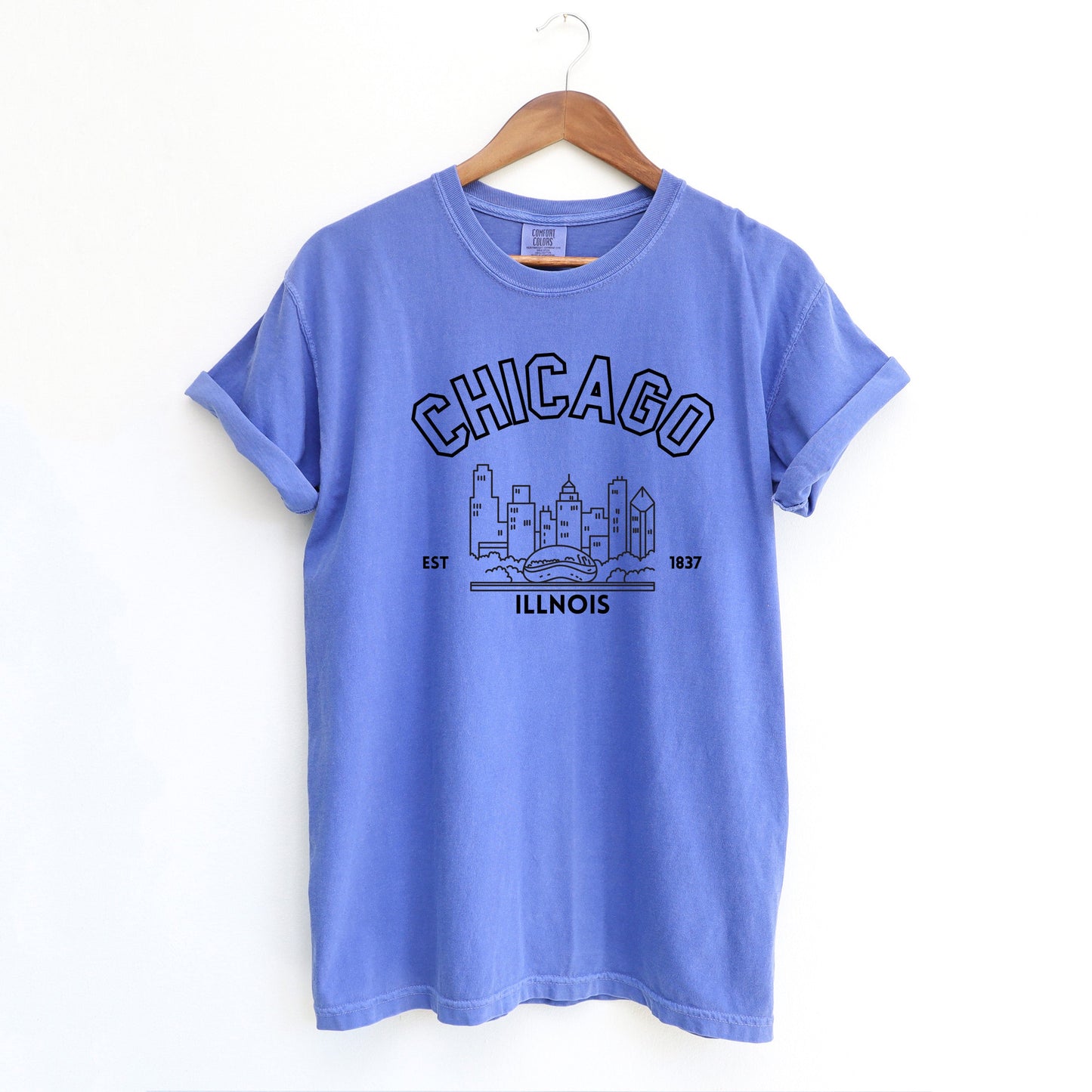 Chicago EST 1837 | Garment Dyed Tee