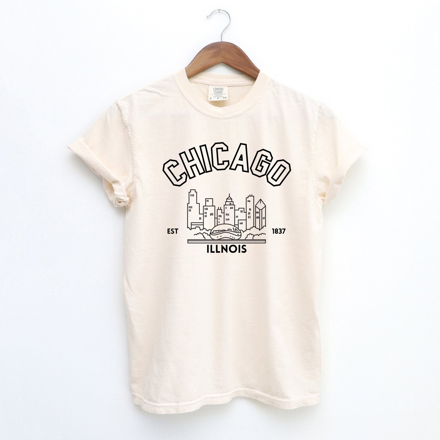 Chicago EST 1837 | Garment Dyed Tee