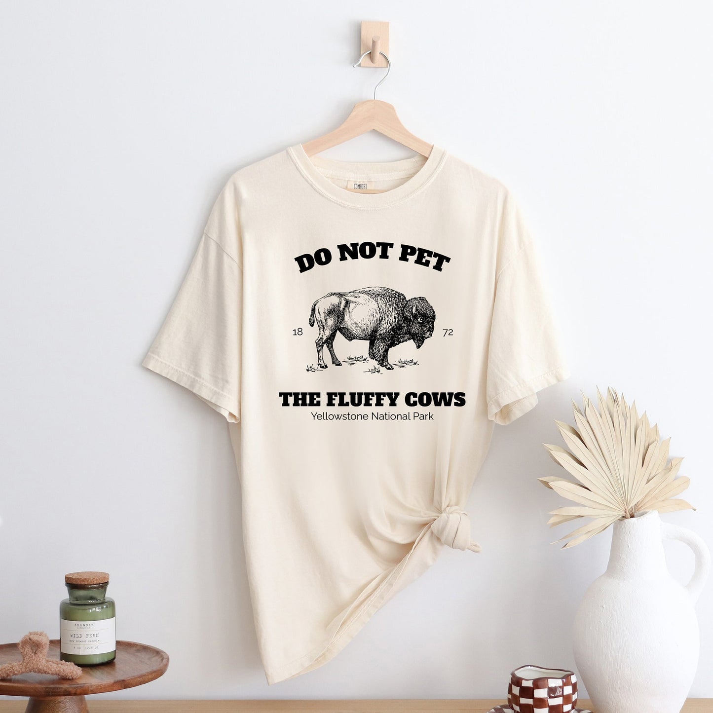Yellowstone Fluffy Cows | Garment Dyed Tee